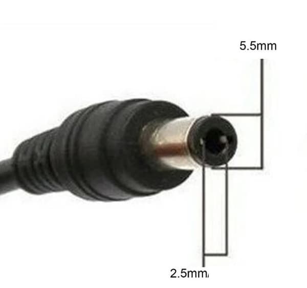 Universal AC/DC 18V 2A Laddningsadapter EU-kontakt 5.5mm*2.5mm Spets
