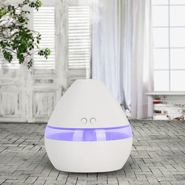 Kreativ USB Stor Vanntåke Dråpe Luftfukter Aroma Diffuser Mini Pæreformet Luftfukter L283
