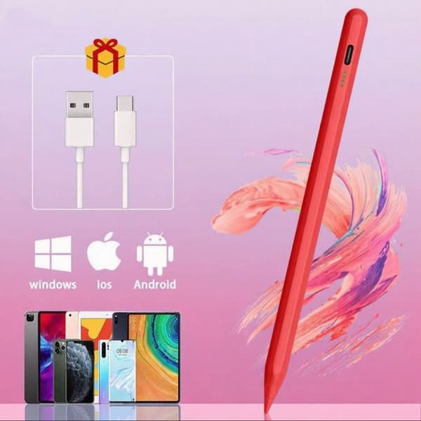 Universal aktiv kapacitiv stylus til iPad, Android, Apple og Huawei touchskærme. (N014)