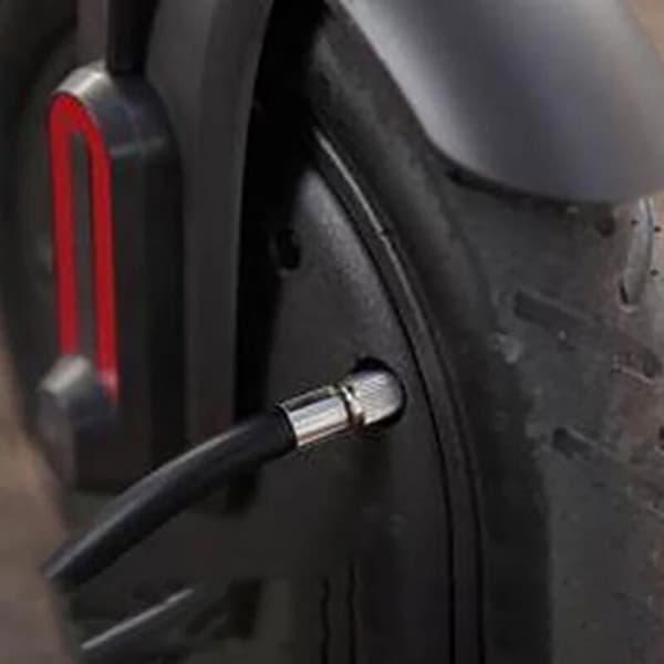 Dækventilforlænger, adapter til oppustningsdyse til el-scooter, aluminiumslegering, forlænget med 39