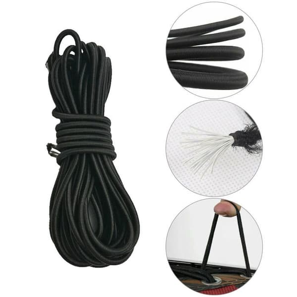 8 justerbare elastiske stropper, egnet for stoler med justerbare ryggstøtter, klappstoler, strandstoler, etc.