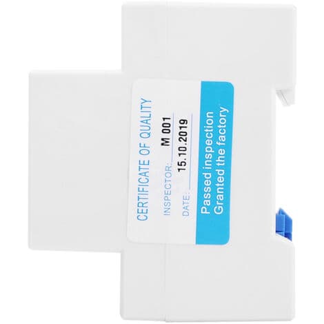 Enfaset 45A bimåler – MID-certificeret – LCD-display – Modulær installation til eltavle