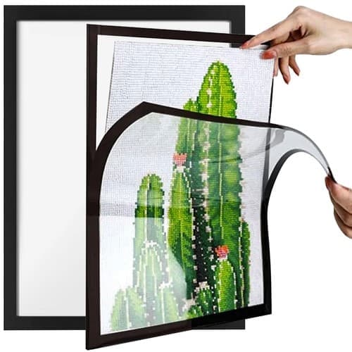 2-pack - Ram för Diamantmålning - Fotoram med Magnet 30x40cm 400