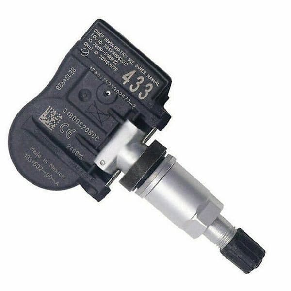 1 sæt med 4 TPMS 433mhz dæktrykssensorer til Model S Model X Model 3 1034602-00-a 103460200a