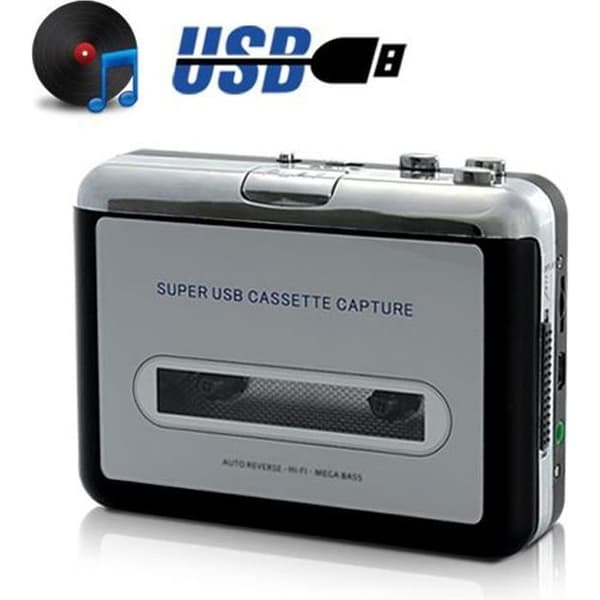 USB kassettspiller lydkonverterer til digitale MP3-filer
