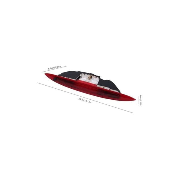 Højkvalitets bagbremselygte til Renault Modus 2004-2012 – Halogenpære – Holdbart ABS-materiale – Nem installation – 8200219415