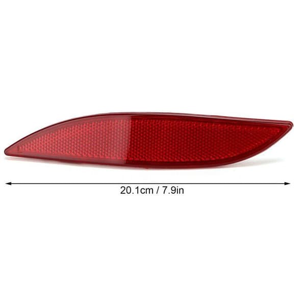 Par bakre stötfångarreflektorer 265650004R reservdelar för Megane III bakre stötfångarreflektor