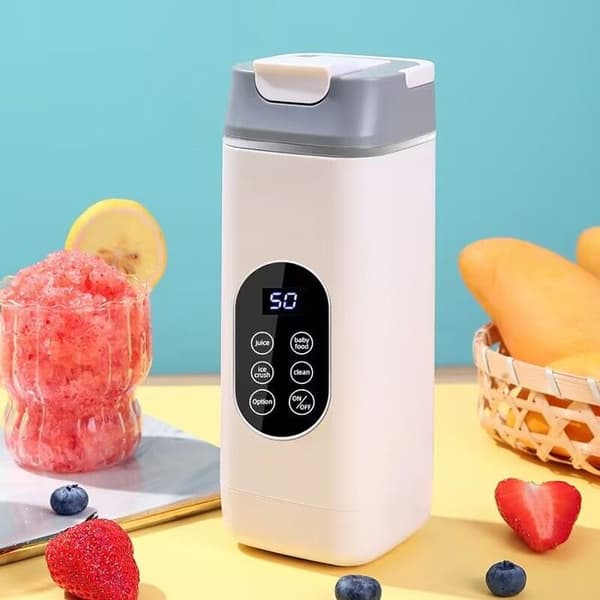 Bærbar elektrisk juicekopp, multifunksjonell oppladbar juicer, liten blender