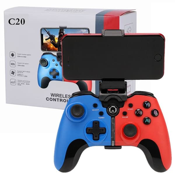 C20 Bluetooth trådløs gamepad egnet til værtscomputer Switch PC PS3 Android-forbindelse