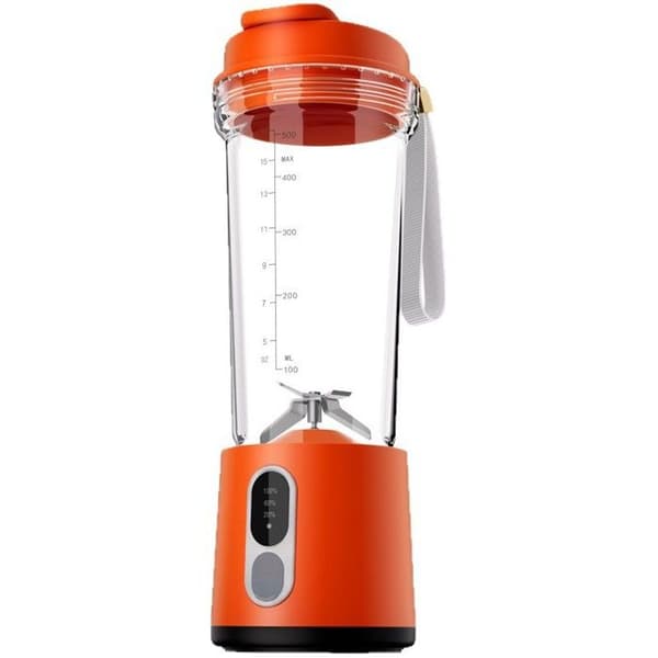 Bærbar oppladbar juicer, liten juicekopp for studenthybel, hjem, multifunksjonell