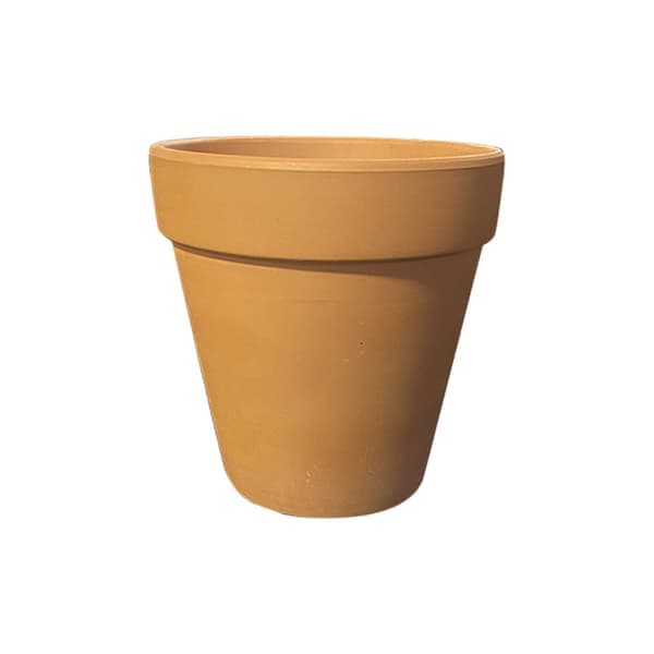 Runde potter - Lette innendørs/utendørs plastpotter med dreneringsplugger