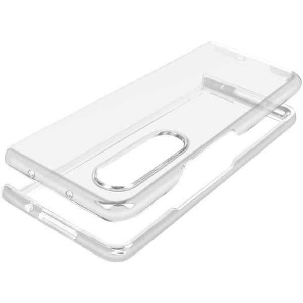 Skyddsfodral - Samsung Galaxy Z Fold 3 - Styv polykarbonat - Transparent - Blandad