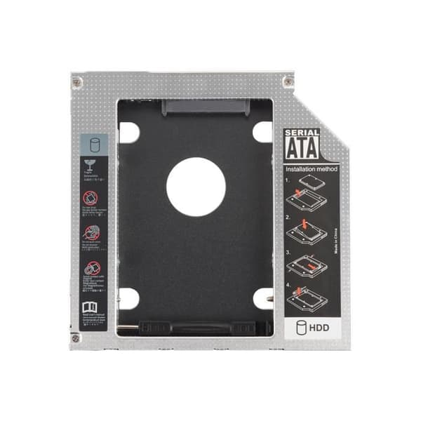 Caddy-boks - Universal - 9,5 mm - SATA - 2,5 tommer