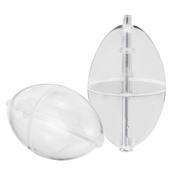 Fiskeflåd bolde vandkugle Transparent 4.2cm