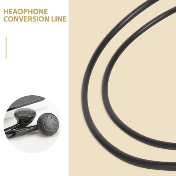 2 stk. 3,5 mm stereoheadset til Cisco-stik, hun til han RJ9-stikadapter, konverterkabel