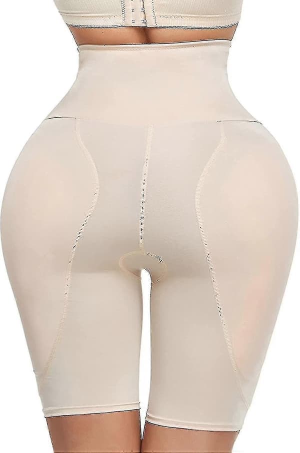 Höftkuddar för kvinnor Shapewear Höftförstärkare Formande Underkläder Vadderade Rumpkuddar Höftgropskuddar - Perfekt Beige Medium