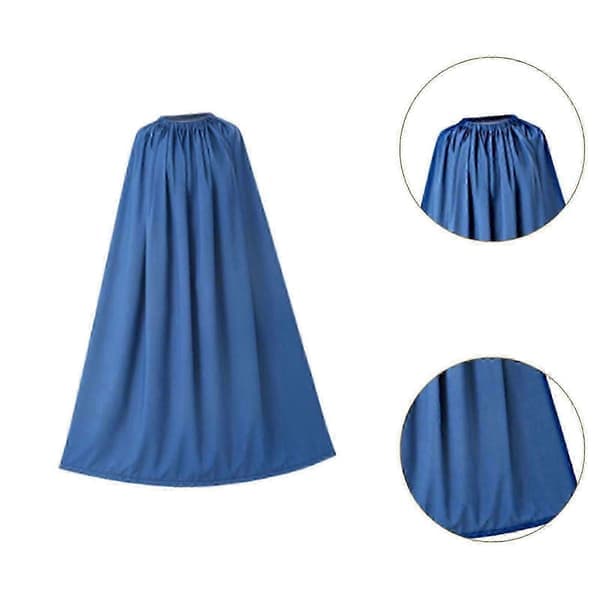 Bærbart Pop Up Garderobe for Utendørs Bruk, Strandcamping - Blå 120cm