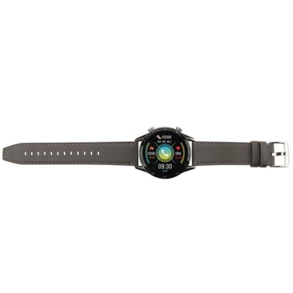 Armbånd - Huawei Watch GT 3 Pro - Læder - Spænde - Grå
