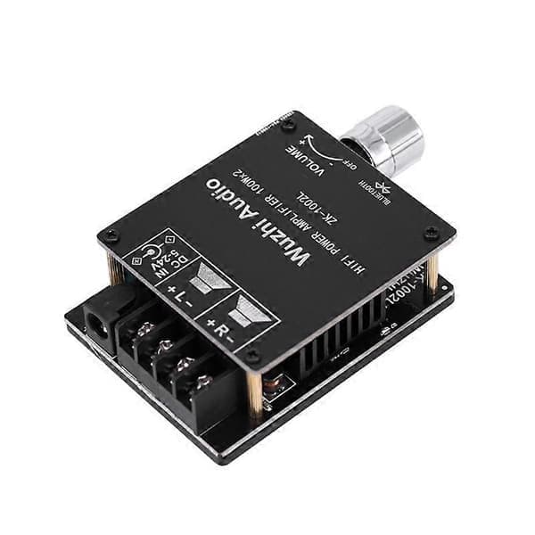-1002L MINI Bluetooth 5.0 DC 5-24V Trådlös Ljud Digital Effektförstärkare Stereokort 100Wx2 Bluet-Perfet