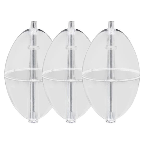 Fiskeflåd bolde vandkugle Transparent 4.2cm