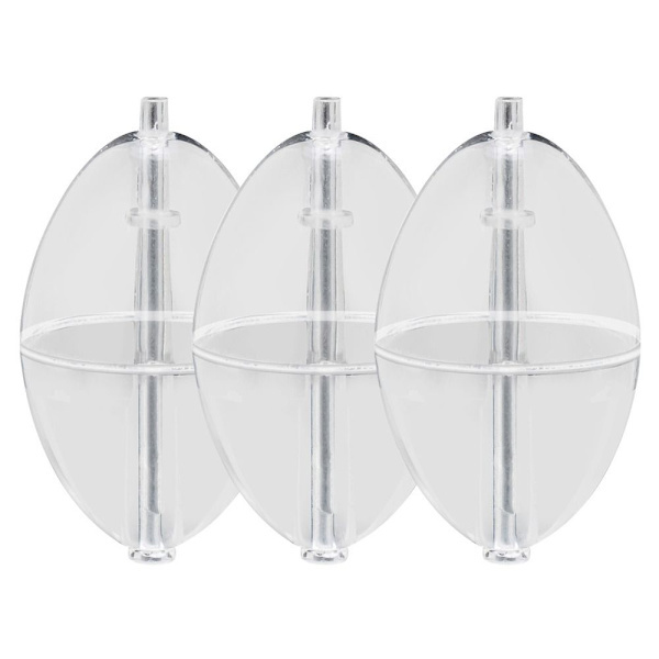Fiskeflottørkuler Vannkule Transparent 4.2cm