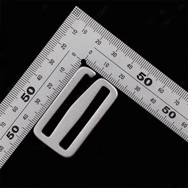 1 stk. Metal Step Lock Slider Justeringsspænder 25MM 25mm