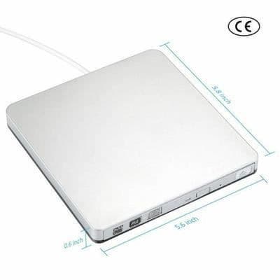 DVD-brenner - INAC - INAC01 - USB 3.0 - Aluminium - CD/DVD-kompatibel