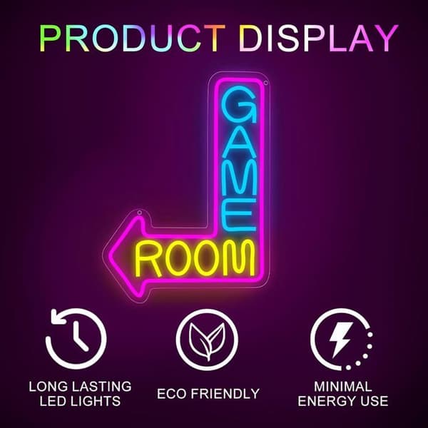 Neon LED-dekor, Neonskylt, Cool USB-driven Neonskylt Väggdekorationer, för Sovrum