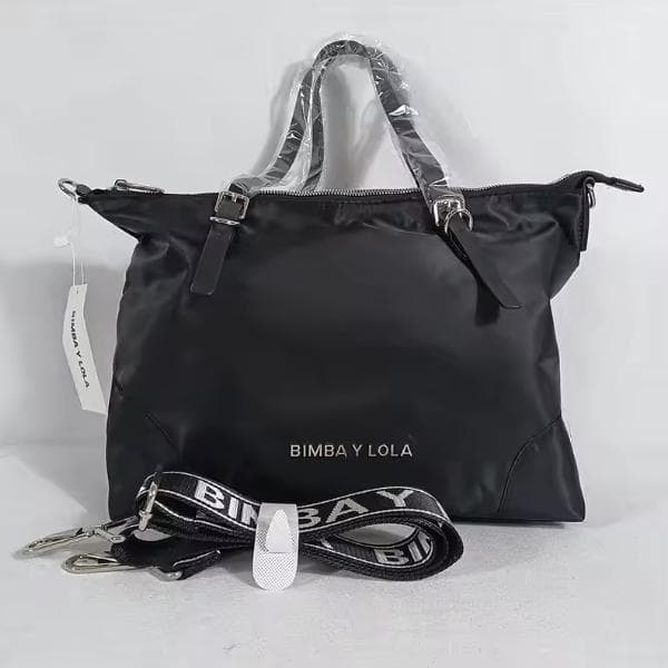 BIMBA & LOLA - Spanske trendy dametasker, lette luksusstoftasker til damer, håndtasker med stor kapacitet