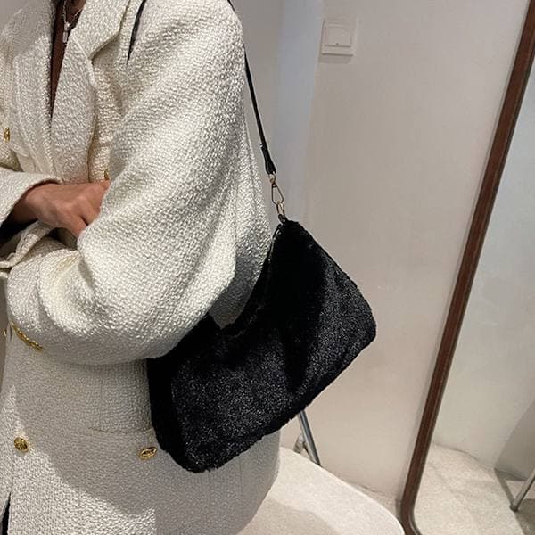 Dame Muoti Skuldertasker Dame Armhule Tasker SORT black