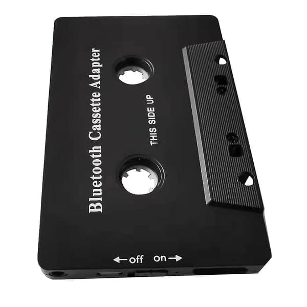 Universal Kassette Bluetooth 5.0 Audio Bil Stereo Aux Adapter med Mikrofon til Telefon MP3 AUX Kabel