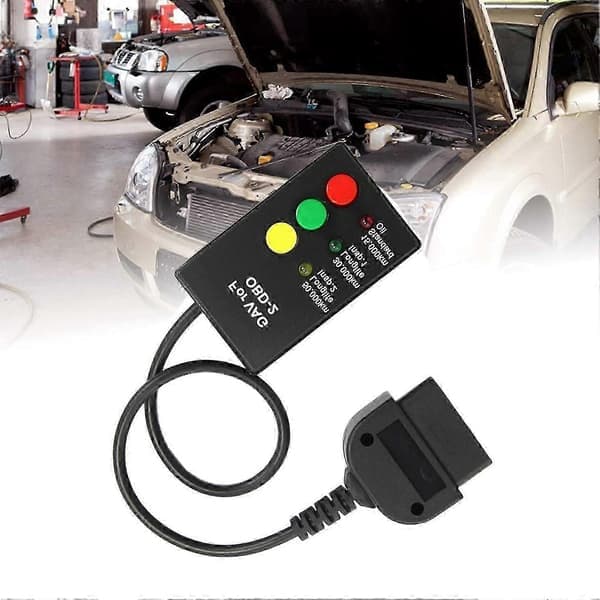 SRS-reparation til OBD2 OLIE-gendannelsesscanner LED-indikator Professionel køretøjsfejldetektering Reparation T-God