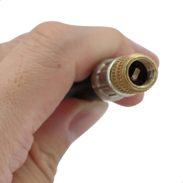 2-pak 210 mm fleksibel gummidækventilforlænger til bil, lastbil, motorcykelhjul