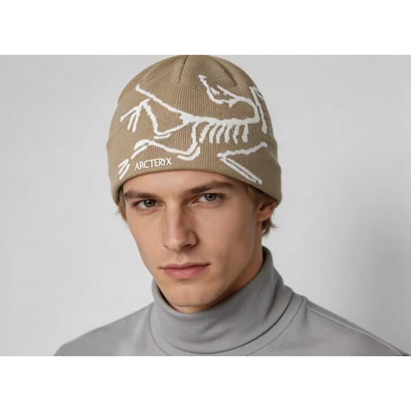 Arc'teryx Bird Head Toque Mössa Khaki Merinoull Stickad Vintermössa Unisex khaki