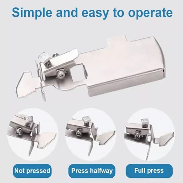 Magneettinen ompeluohjain ompeluohjainviivain 2pcs style 2