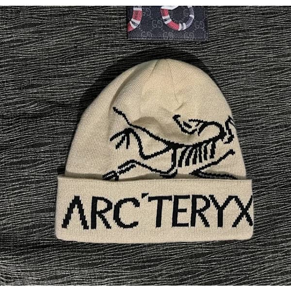 Arc'teryx Bird Word Toque Grå Void Ullmössa Unisex Varm Vinter khaki