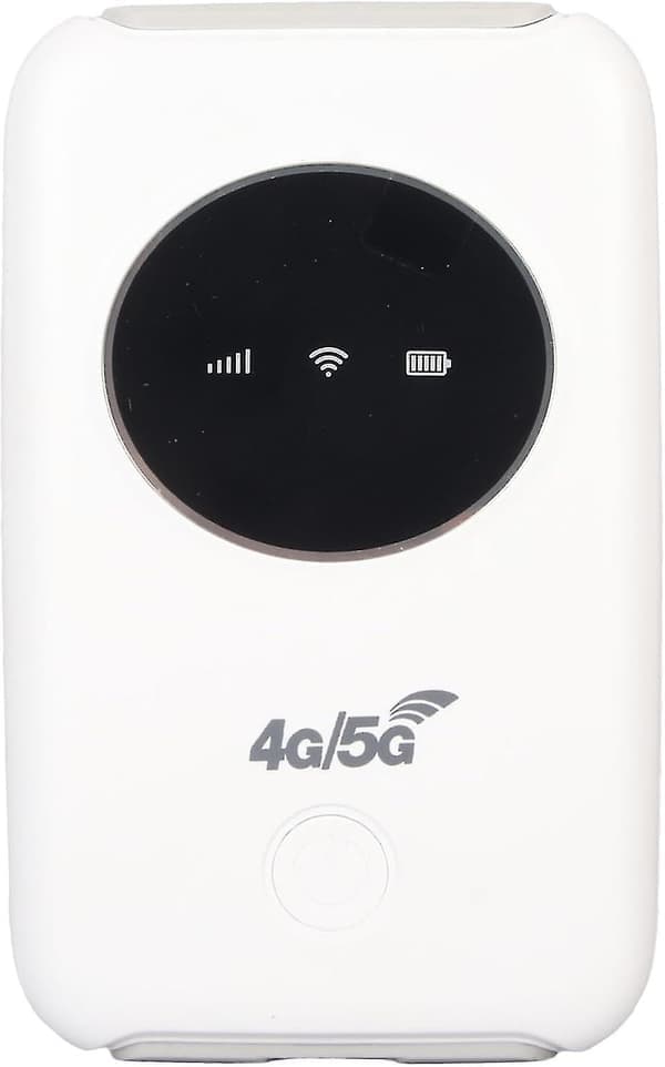 Upplåst 4G LTE WiFi Hotspot Router, SIM-kortplats & Micro-USB, 300 Mbps bärbart mobilt modem för resor