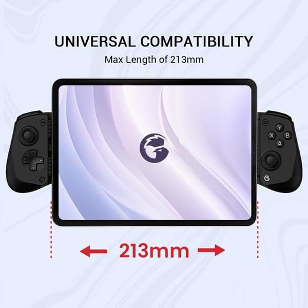 Mobil spillkontroller for Android og iPhone 15/16 (USB-C), Hall Effect Joystick, Lett Ergonomisk Grep Green