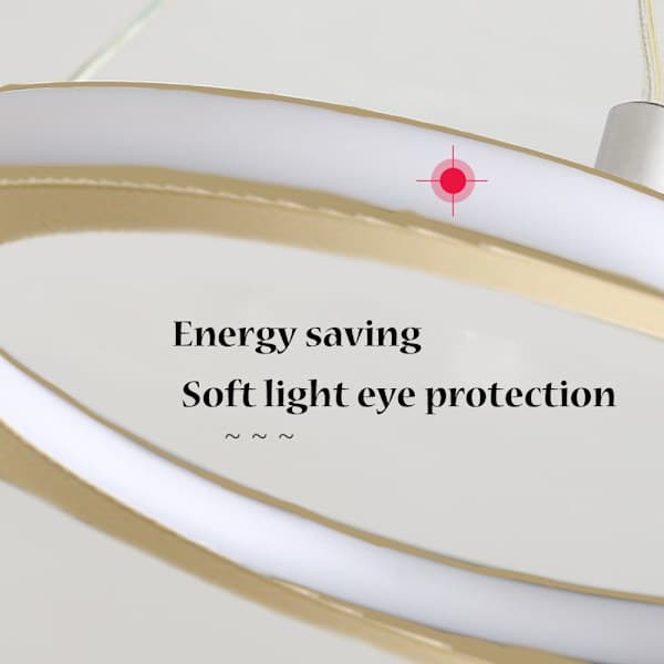 Moderne Pendellampe Guld Bar Lampe LED Loftslamper