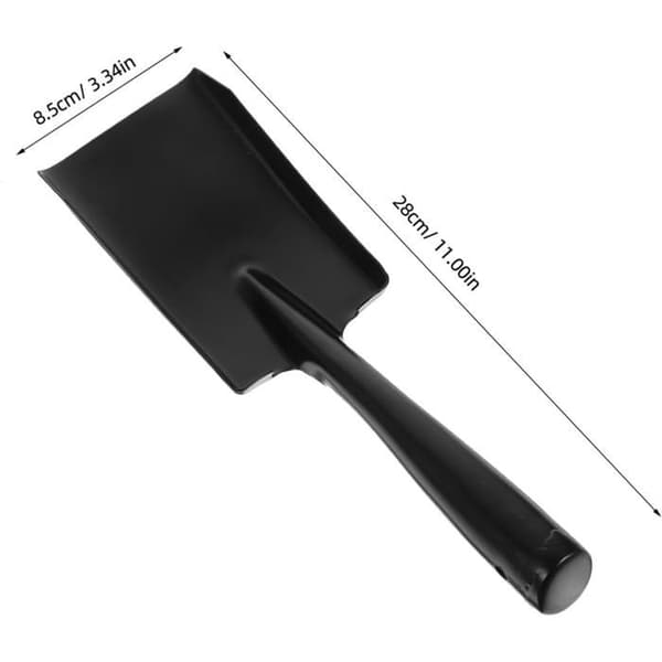 Kullspade, skorsteinsspade, gårdsspade, isbryterspade, hagespade