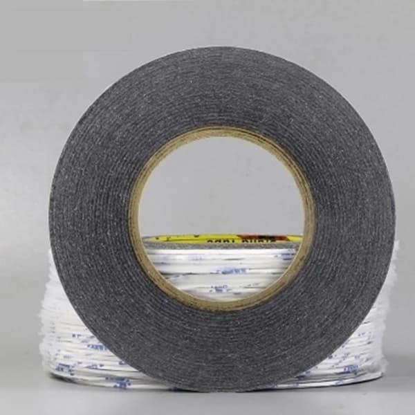 Dobbeltklæbende tape - Multifunktionel - Sort - 1mm x 50m - Vandafvisende - Stærk klæbemiddel