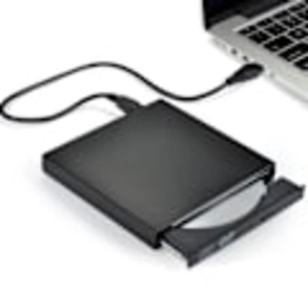 Extern CD/DVD-läsare för bärbar dator USB 3.0 och Type C DVD-spelare