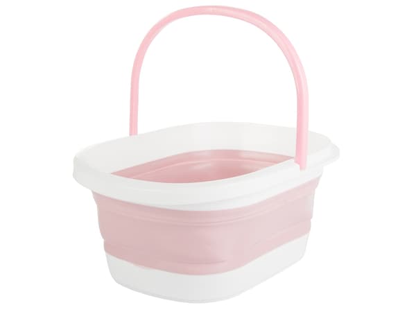 Foldbart Fodbad - Badekar Pink pink