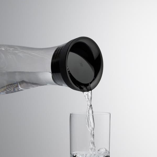 Vattenflaska i glas, låssystem, utan tillbehör, koppar, 1,5 liter