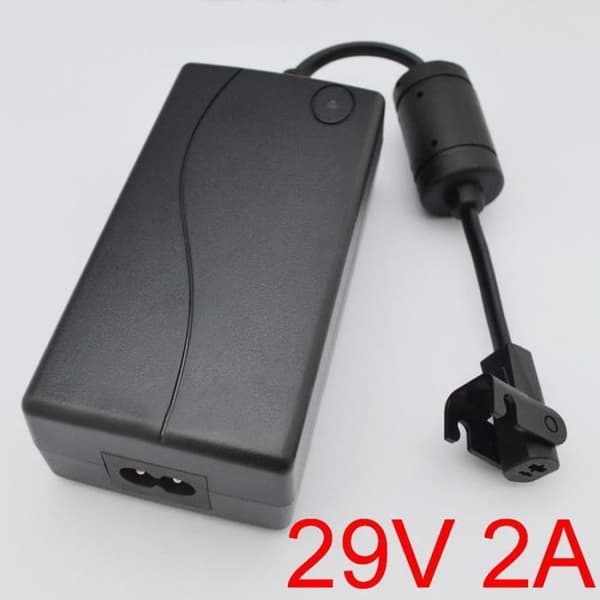 Strømadapter - 29V - 2A - 58W - Kompatibel med elektriske hvilestoler