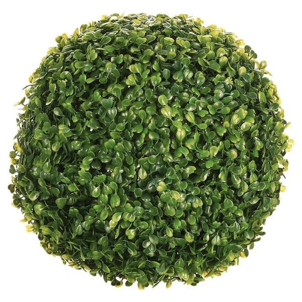 Kunstig grøn buksbomkugle, 28 cm diameter - Atmosphera Interior Designer