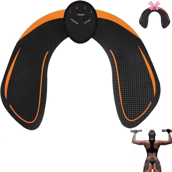 Zorvera Booty Trainer til kvinder, Smart bærbart hjemmetræningsudstyr med 6 tilstande 1 sæt*Batteriversion størrelse