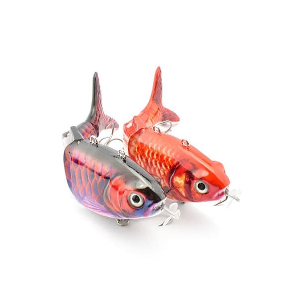 Självsimmande fiskebete USB uppladdningsbart C