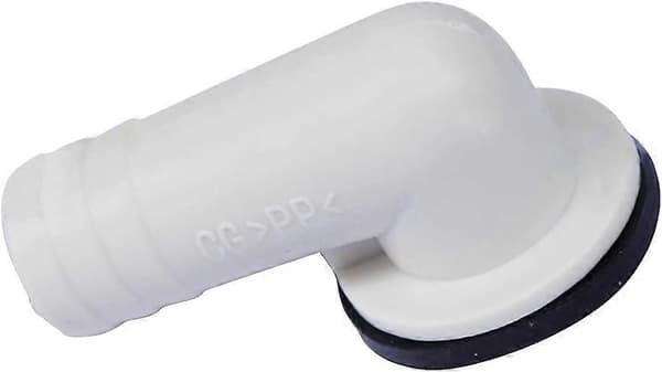 Universal 19 mm dräneringsslangadapter för luftkonditionering med läckagesäkra gummiringar för utomhusenhet