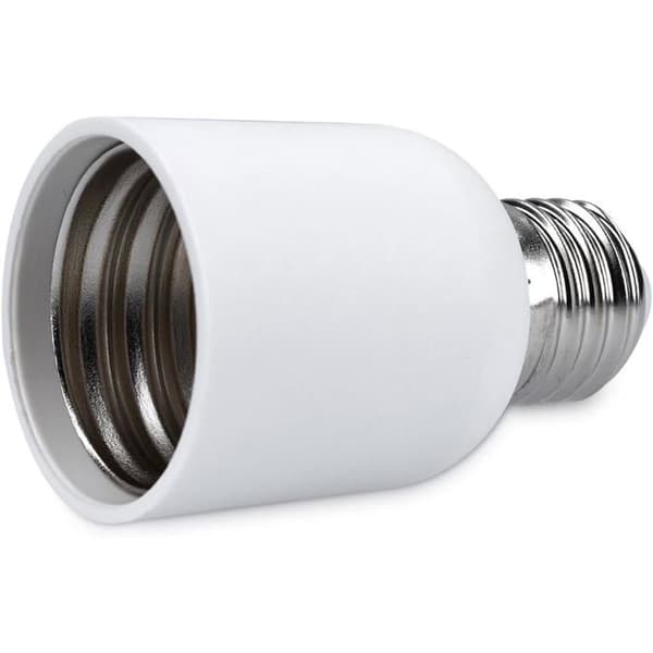 4x Sockeladapter - E27 till E40 Sockelomvandlare - E40 Lampsockeladapter för Halogenlampor